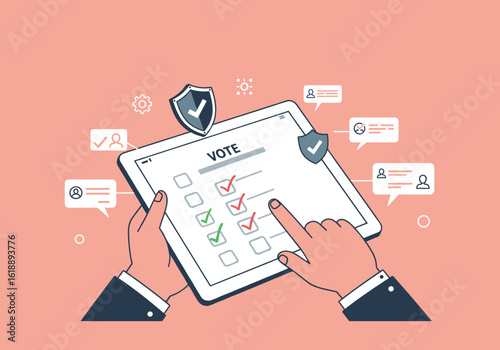 Secure Online Voting