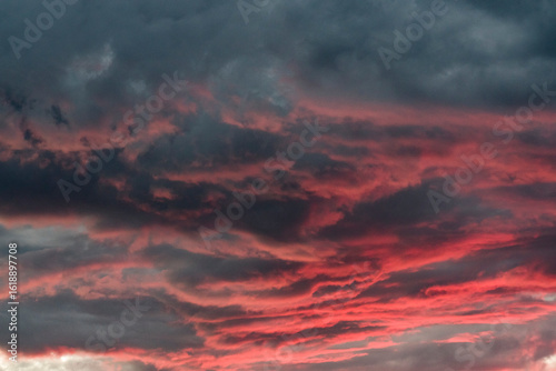 Texture di cielo nuvoloso in luglio