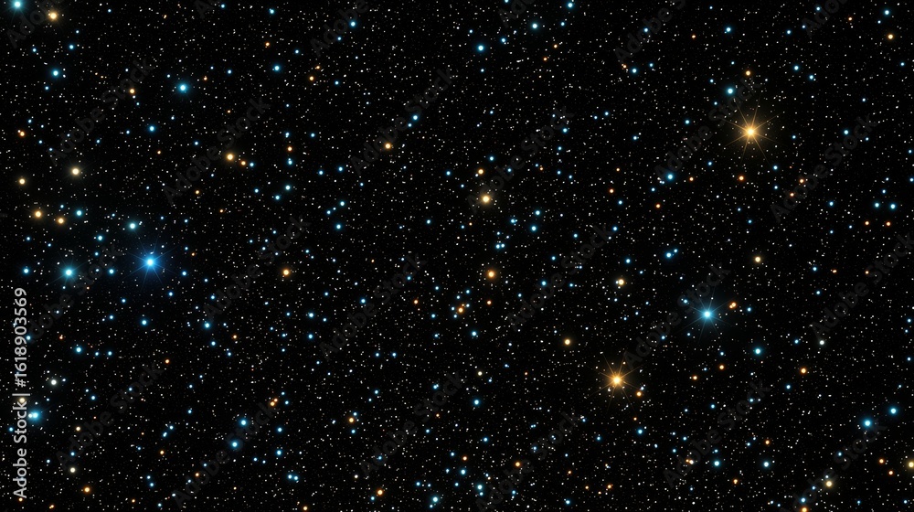 Fototapeta premium Constellation Vast Field of Glistening Stars, cosmos , space
