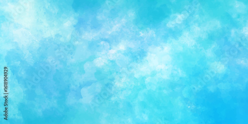 A beautiful bright blue sky with white clouds, perfect for a clear and sunny day. cloud, weather, heaven, cloudy, sun, abstract, space, beauty, backgrounds