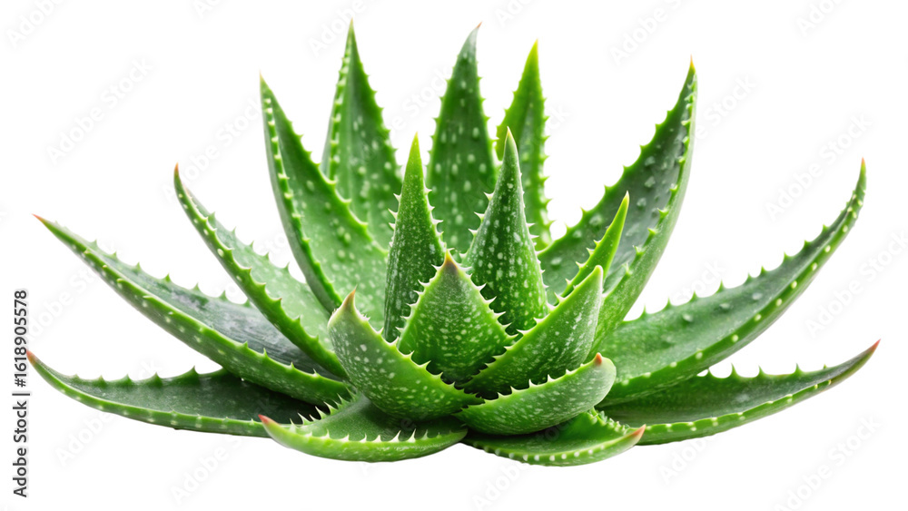 Fototapeta premium aloe vera plant isolated