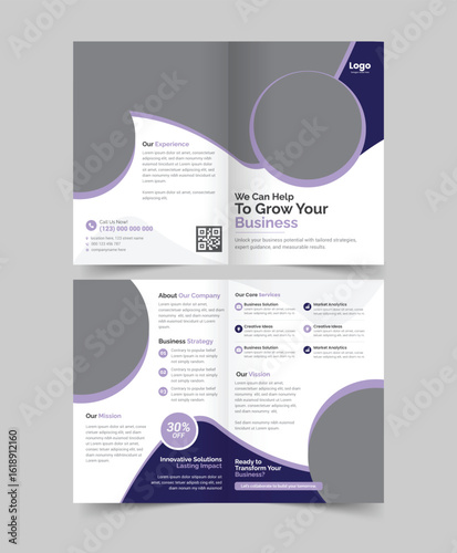 Modern & Minimalist brochure Design template 