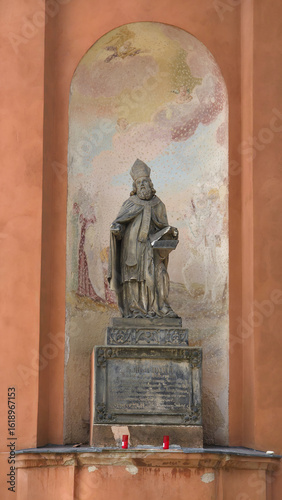 Saint Statue at Church of St Lawrence