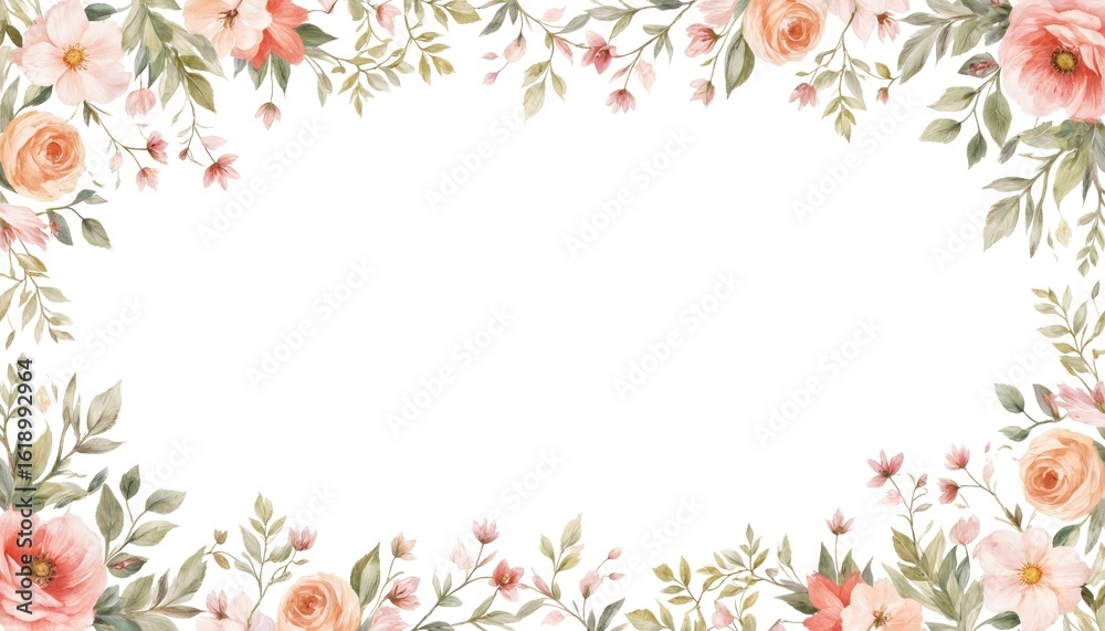 Boho style pastel floral square border with soft colors. Elegant botanical design features hand-drawn flowers, leaves, perfect for wedding invitations, Valentine decor, romantic cards. Delicate Boho style pastel floral square border with soft colors. Elegant botanical design features hand-drawn flowers, leaves, perfect for wedding invitations, Valentine decor, romantic cards. Delicate
