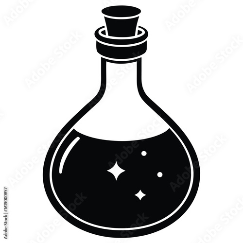 potion bottle vector icon