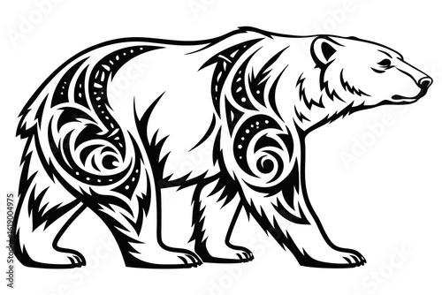 polar bear vector illustration