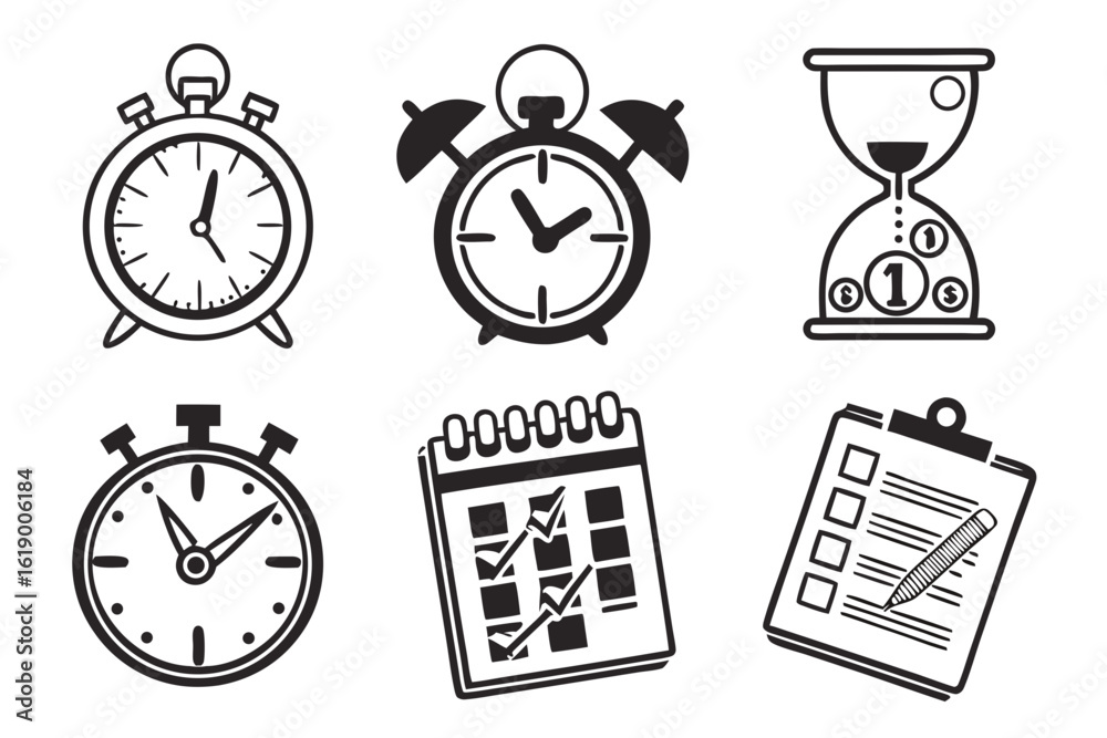 Fototapeta premium time is money concept