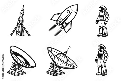 satellite dishes antenna