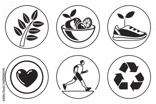 set of icons