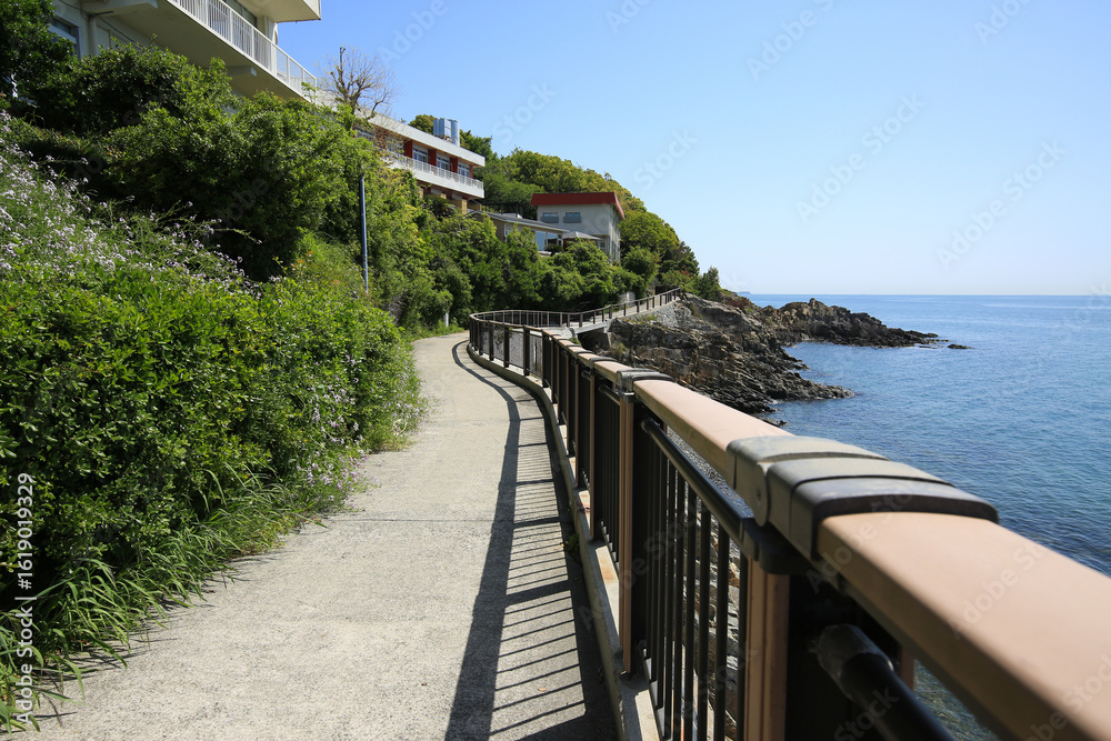 Obraz premium 兵庫県赤穂市 赤穂御崎遊歩道