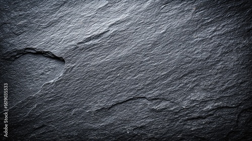Dark gray stone surface texture