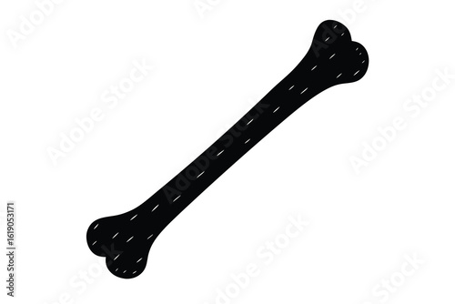 voodoo bone vector icon