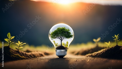 can you believe this tiny tree is growing inside a lightbulb nature finds a way