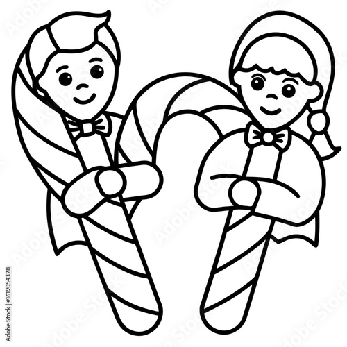 Sweetheart Candy Canes