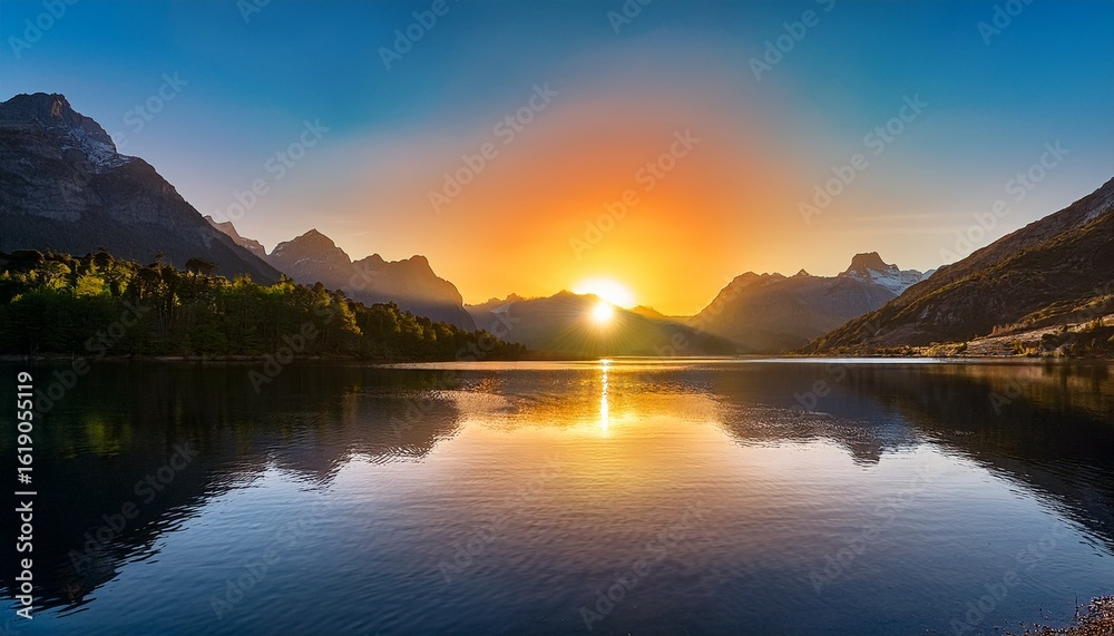 Fototapeta premium a serene landscape featuring a wooden cross amidst vibrant pink flowers and a stunning sunset sky symbolizing peace and hope