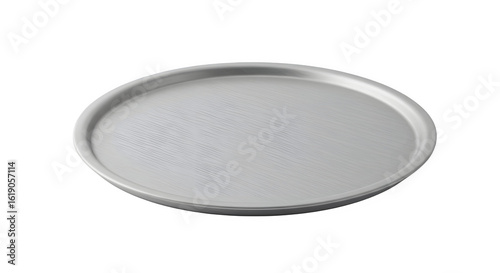 Pizza tray isolated on PNG background.