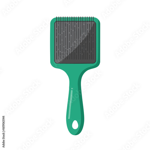 Vector illustration of lint brush realistic style on white background, cleaning tool