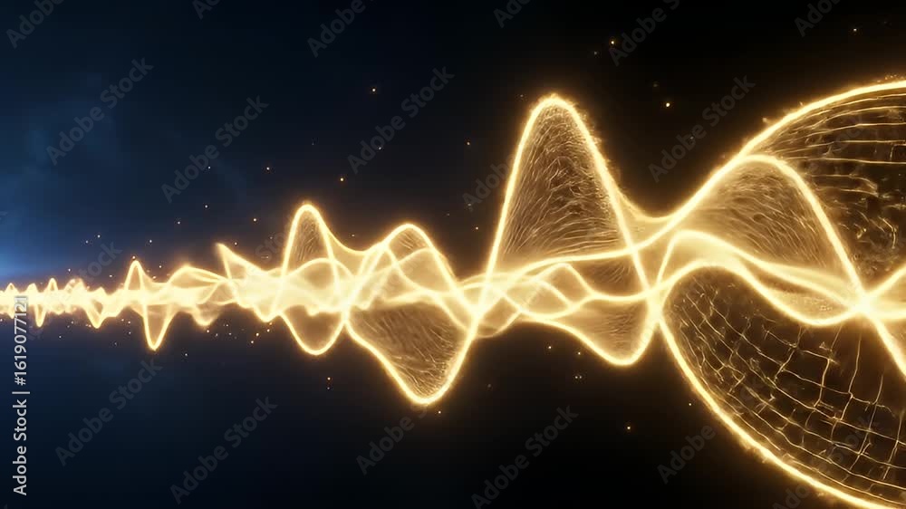 Sound Visual Patterns Sound Wave Visualization: A vibrant visual representation of sound ...