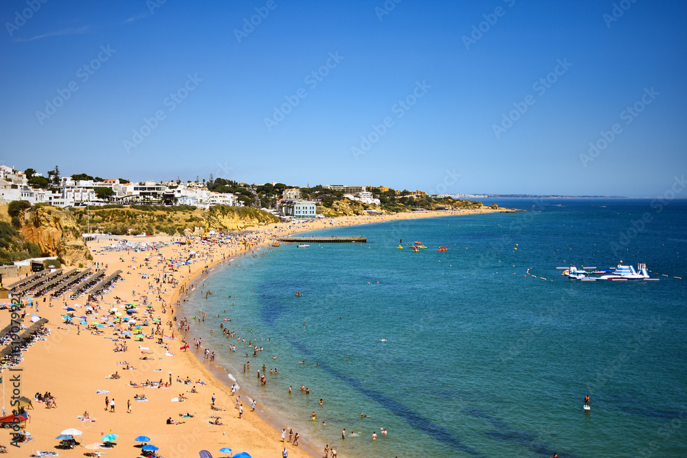 Obraz premium Praia dos Pescadores, Albufeira, Algarve, Portugal