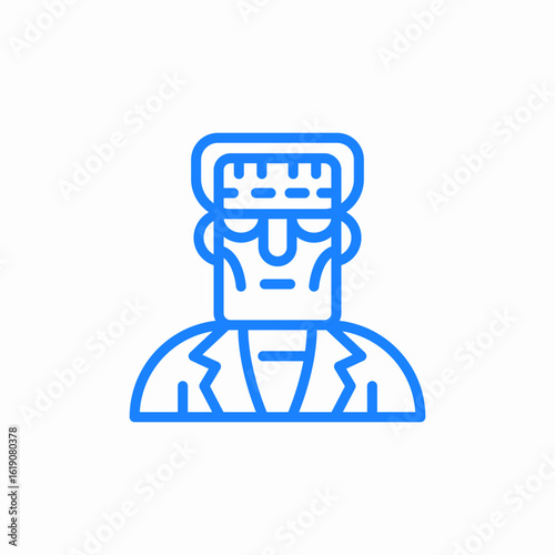 male cleaner icon sign vector
