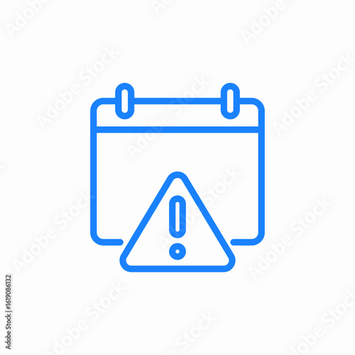 forbidden warning day icon sign vector