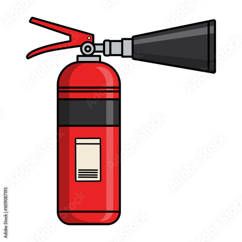 Fire Extinguisher Spraying