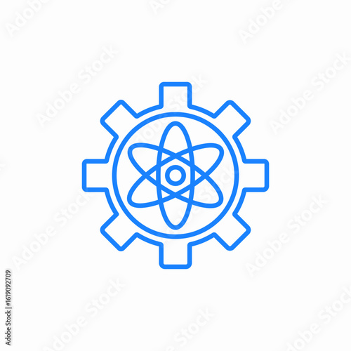 biological process icon sign vector