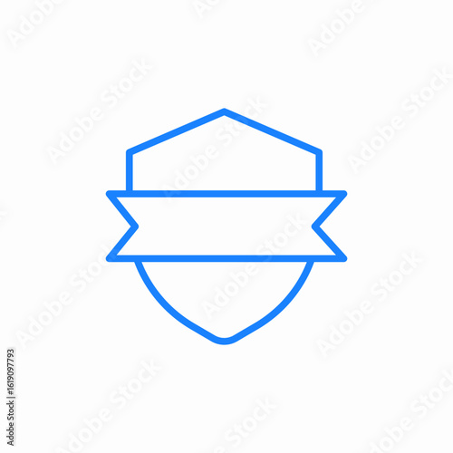 shield security distinction icon sign vector