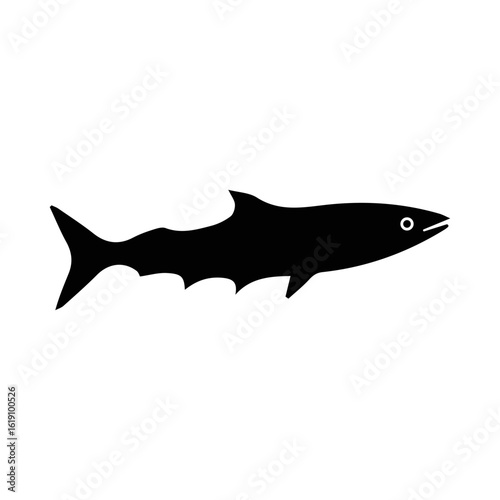 Mackerel glyph icon