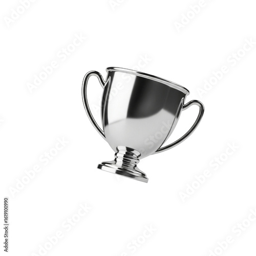 silver trophy cup