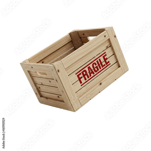 cardboard box on a white background