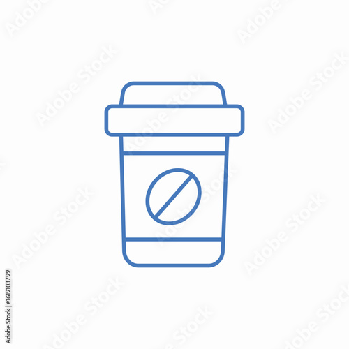 coffee pot carafe icon sign vector