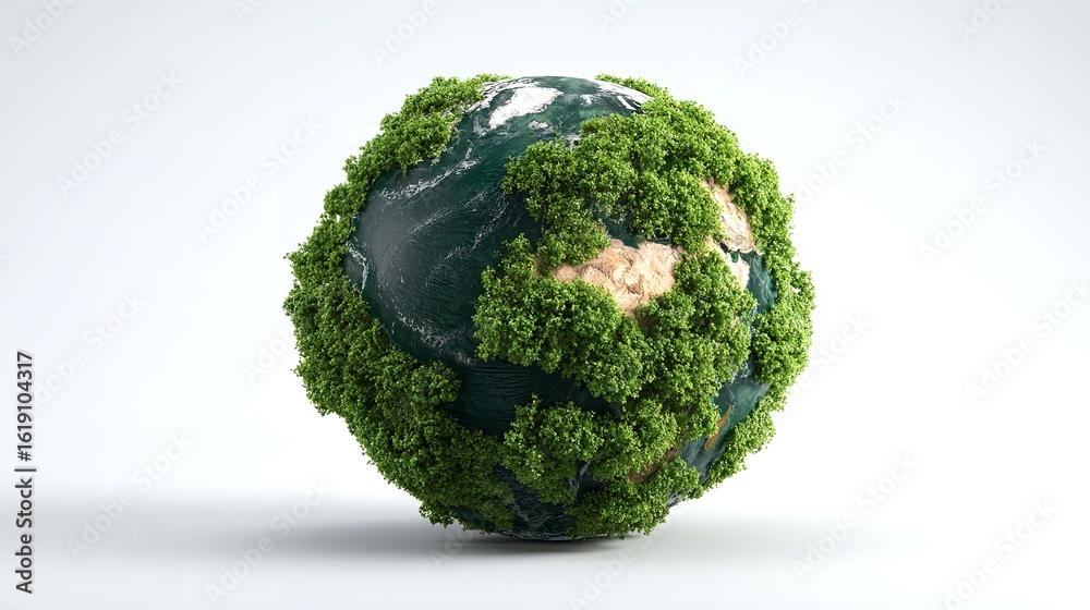 Earth Day concept on white background isolated
Earth Day concept on white background isolated