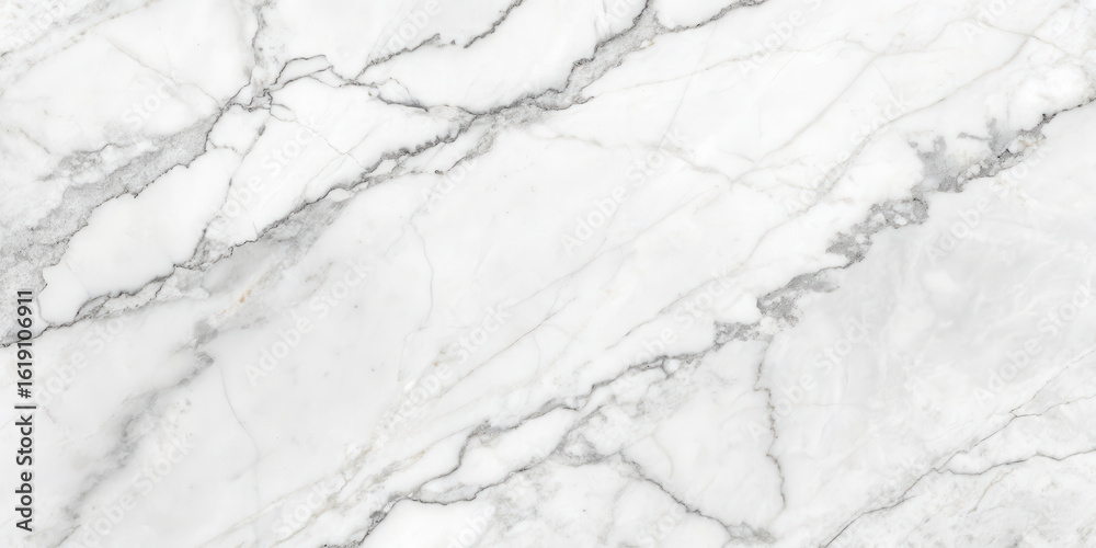 Obraz premium Elegant white marble with gray veins, for background or tiles floor decorative design.