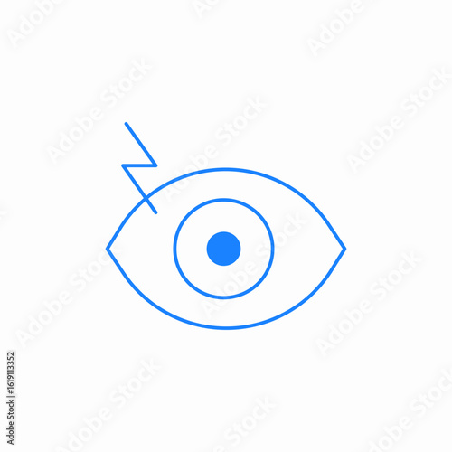 icon view visibility show password icon sign vector