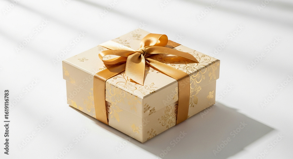 Obraz premium gift box with ribbon