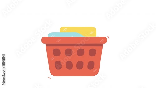 Find practical storage solutions with this versatile laundry basket, perfect for organizing your laundry room or bedroom.