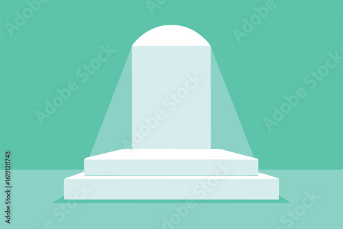 white marble podium under a single spotlight  soft (3).eps