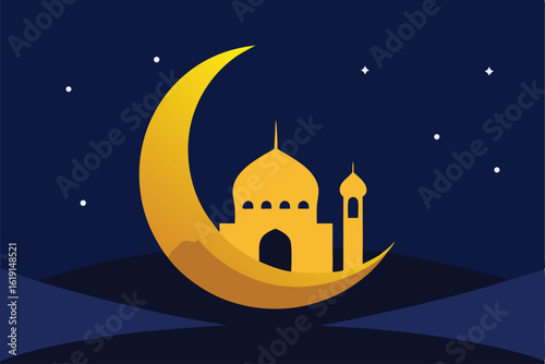 moon and stars