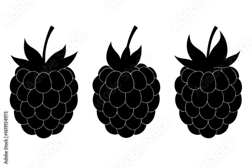 A seamless vector pattern of ripe, juicy raspberries and blackberries, illustrating their fresh, healthy, and sweet nature