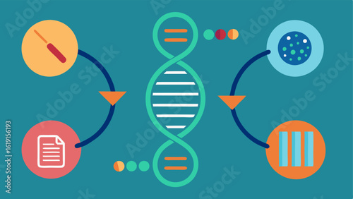 Flow Diagram A simplified flowchart outlining the CRISPR gene editing process design guide RNA create Cas9 complex deliver to cells and edit DNA.