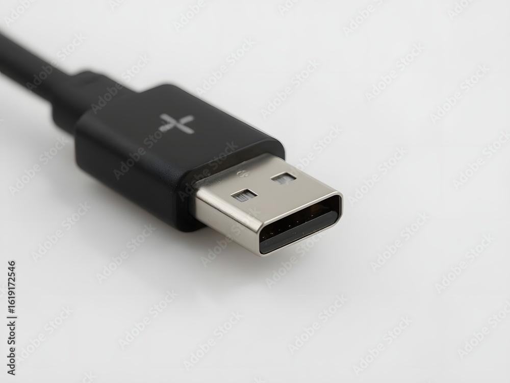 USB-C Cable Connector Detail USB-C Cable Connector Detail