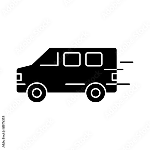 Delivery Icon Black
