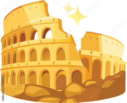 the colosseum in rome italy monument historic