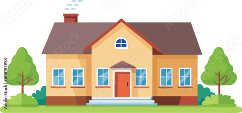 house on the cottage exterior real estate design