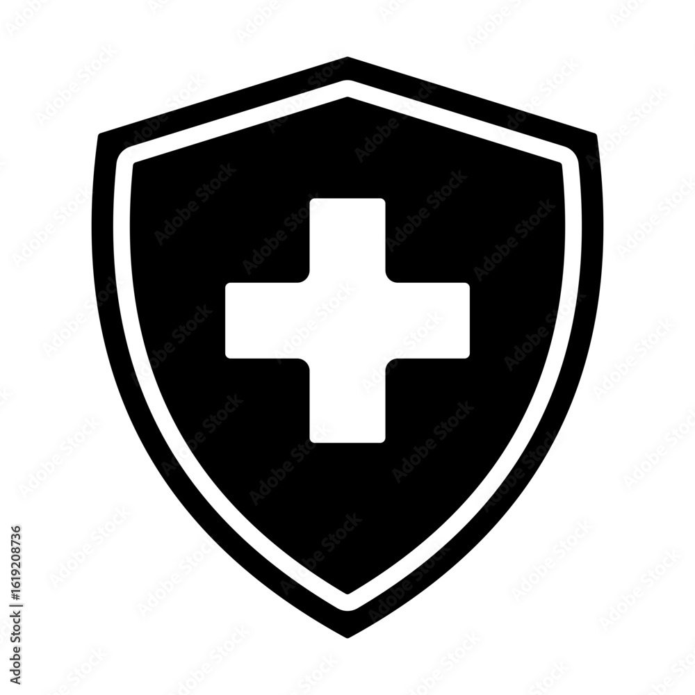 Fototapeta premium Health Protection Icon