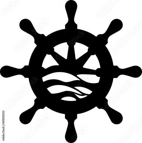 ship steering wheel isolated on white, wheel, ship, sea, boat, nautical, steering, vector, illustration, isolated, helm, symbol, steering wheel, icon, rudder, yacht, sailing, object, direction, marine