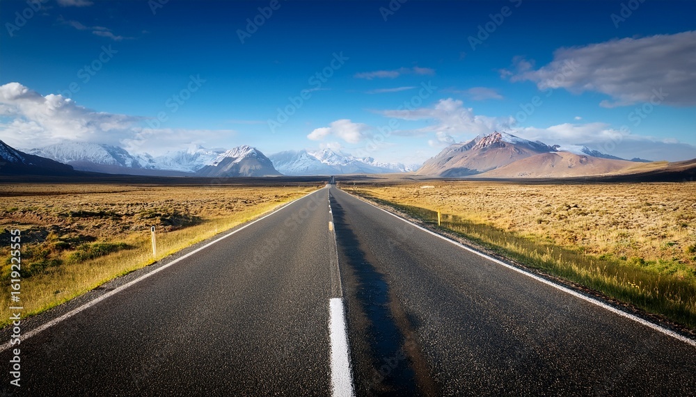 Naklejka premium road to nowhere