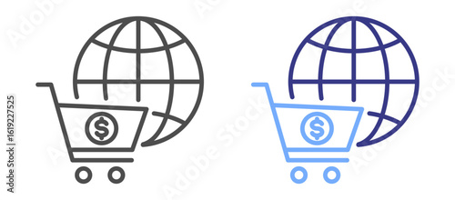 E-commerce icon color