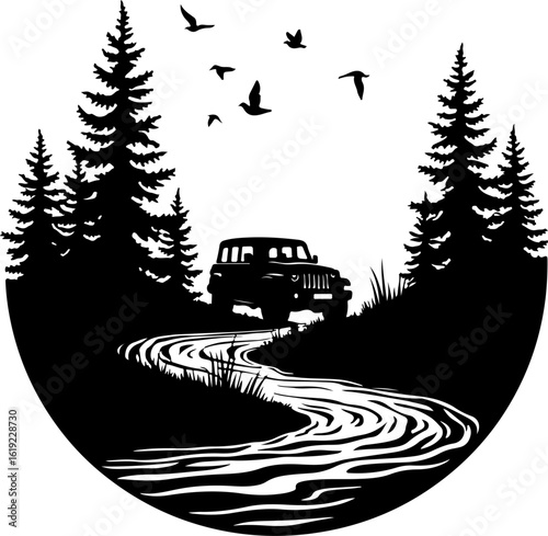 vector illustration of a bus, bus, car, transport, transportation, travel, vehicle, road, vector, coach, van, isolated, illustration, tour, vintage, city, auto, public, red, old, cartoon, retro, passe